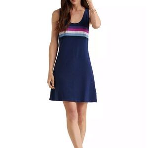 Lucky Brand NWT Stripe Tank Mini Dress Size XS
